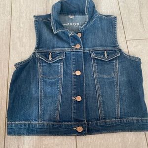 Gapkids denim vest xxl